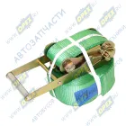 SG10.10 Ремень (стяжка) крепления груза 10м до 10тонн; 9,5м (2х75мм) Профи RedMark