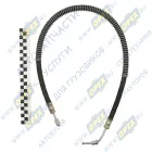 RG66-3408040 Рукав ВД (шланг) L=860 Ш=М12+К12/Ш=М12+К12, в оплет., с трубкой к сил.цилиндру ГУР ГАЗ-4301,3309,66 Riginal