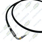 031.128 Шланг С/И 1/8" L=1270 без након./без након. (в компл-те гайки М12х1,5 К=12 штуцера М12х1 К=11) фитинги 90гр подъема кабины VOLVO FH/FM 2005- VOLVO FH Sampa