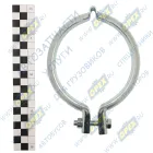 031.386 Хомут турбокомпрессора V-образный зажим, ф103х125 h=28 (зажим-болт) FH12/16 VOLVO B12 (1992-2020) SCANIA N Bus (2004-2020) Sampa