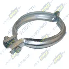 031.386 Хомут турбокомпрессора V-образный зажим, ф103х125 h=28 (зажим-болт) FH12/16 VOLVO B12 (1992-2020) SCANIA N Bus (2004-2020) Sampa