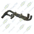 040.431 Шланг (патрубок) тройной, кривой (1 изг.) ф20х28 L=160/кривой (5 изг.) ф20х28 L=590/кривой (3 изг.) ф24х34/ф29х39 L=770 (тройник, хомуты) радиатора Sc Sampa