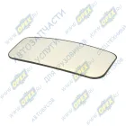 044.394 Стекло зеркала основного (200х432) 124/144(SER.4) ('96-'04) / SER.4R/P/T('04-) SCANIA T Truck (2003-2020) SCANIA T Truck (2003-2020); 432x200 1800°, с подогревом, 24 В, с маркировкой E Sampa