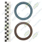 06.56279.0331 Сальник (манжета) 75х95х10/9,5 хвостовика редуктора FPM WD DAIMLER NKW; (к-т внешй+внутр) Shaanxi