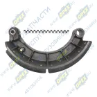 DZ90149346077 Тормозная колодка в сборе с накладкой (ширина =220мм) Shaanxi