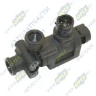 DZ97189716021 Клапан электромагнитный (ПВХ) L=125, 2 вых. М16х1,5, байонет DIN72585 SHAANXI X3000/M3000; 81.521606115 Shaanxi