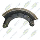 HD90149340095 Колодка тормозная X3000 задняя с накладками (8 x 8 отв.) ЧУГУН (HD90149340095+HD90149340093) Shaanxi