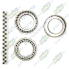 JS220-1707109 Блок подшипников КПП хвостовика 12JS (тонкий) 71,5х115(121)х75 ролик. 2-рядн. (2втулки,2 подш.) Shaanxi