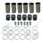 612630020024WP12 Поршневая группа (на двигатель) дв. WP12 (поршень-6 шт, гильза-6 шт, палец-6 шт, стопор-12 шт, кольца поршневые - 18шт); (612600030024/612630020024/612630020152) Shaanxi