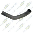 DZ9X259535016 Шланг (патрубок) кривой (2 изг.) ф60х70 L=620 радиатора верхний SHACMAN X6000 Shaanxi