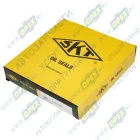 412372-FP Сальник (манжета) левого вращения 120х150х12 коленвала С/И; 2.2-120х150х12 (с войлоком) SKT