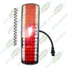 5669.3776-02 Фонарь задний правый КАМАЗ,МАЗ светодиодный с проводом SKV