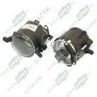 3552.3743 Фара противотуманная (круглая) (к-кт 2шт.) Камаз-6520,МАЗ,ПАЗ,ГАЗель Бизнес,Next,ВАЗ-2123 штатная ф80, плоская фишка 2 контакта; (лев.+прав.) к-т SKV