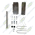 18.002.0078 Колодки тормозные передние/задние дисковые (комплект 4шт) 176х83х26; Wabco PAN 17 ГАЗон Некст; с установочным комплектом Sonder