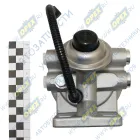 ST-CX 15030-2.1 Кронштейн (насос) крепления фильтра грубой очистки (фланец) МАЗ-4380, МАЗ-4370; (подводка СПРАВА) STAL