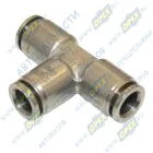 INF.11.MPUT08 Фитинг (тройник) Т-образный; трубка ф8/ф8/ф8мм (цанга) UNIVERSAL (1970-2020); 4424006040, латунь Startec