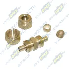 INF.11.CUC08 Фитинг (штуцер) прямой; трубка ф8/ф8мм (гайка) разборный Startec