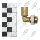 INF.21.1606L Фитинг (угольник); Рнаруж=М16х1,5/ трубка ф6х1.0 мм; (цанга) Startec