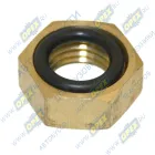 INF.11.M12X1,5 Гайка ГОСТ-5915 М12х1,5 h=6 К=17 низкая; с кольцо РТИ Startec