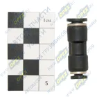 INF.11.PG0604 Фитинг (штуцер) прямой; трубка ф4/ф6мм; ПВХ Startec