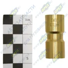 INF.21.12 Фитинг (штуцер) прямой; трубка ф12/ф12мм (цанга); пластиковая вставка 12х1,5 Startec