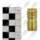 INF.11.MPUC09 Фитинг (штуцер) прямой; трубка ф9/ф9мм (цанга); латунь Startec