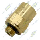 INF.11.MPUC10 Фитинг (штуцер) прямой; трубка ф10/ф10х1мм (цанга); латунь Startec