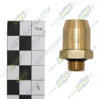 INF.11.1210 Фитинг (штуцер) прямой; Рнаруж=М12х1,5/ трубка ф10х1,0мм; (цанга) латунь Startec