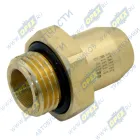 INF.11.1608 Фитинг (штуцер) прямой; Рнаруж=М16х1,5/ трубка ф8х1,0мм; (цанга) Startec