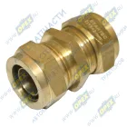 INF.11.CUC18 Фитинг (штуцер) прямой; трубка ф18/ф18мм (гайка) разборный Startec