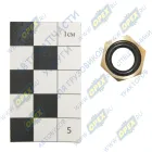INF.11.M12X1,5 Гайка ГОСТ-5915 М12х1,5 h=6 К=17 низкая; с кольцо РТИ Startec