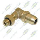 INF.11.1208L Фитинг угольник, цанга, Р=М12х1,5/ трубка ф8мм; (цанга) Startec