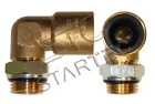 INF.21.1212L Фитинг (угольник); Рнаруж=M12х1.5/ трубка ф12х1.5 мм Startec