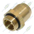 INF.11.2216 Фитинг (штуцер) прямой; Рнаруж=M22х1.5/ трубка ф16х2.0 мм; (цанга) Startec