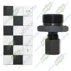 INF.11.GI2206 Фитинг (штуцер) прямой; Рнаруж=M22х1,5/ трубка ф6х1.0 мм; (гайка) Startec