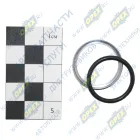 INF.11.RM22 Кольцо ф22х27х2,5 с выточкой, нажимное+уплотнительное кольцо; (металл) Startec