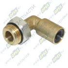 INF.21.1606L Фитинг (угольник); Рнаруж=М16х1,5/ трубка ф6х1.0 мм; (цанга) Startec