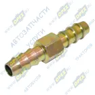 INF.11.10X8 Фитинг (соединитель) прямой; шлангов ф10/ф10мм; (сталь) елочка 6.5х9 Startec