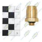 INF.11.1010 Фитинг (штуцер) прямой; Рнаруж=М10х1/ трубка ф10х1,0мм; (цанга) Startec