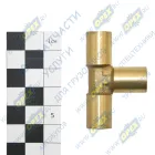 INF.21.06T Фитинг (тройник) Т-образный; трубка ф6/ф6/ф6мм; Латунь 6х1 пластиковая вставка Startec