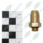 INF.11.1006 Фитинг (штуцер) прямой; Рнаруж=М10х1/ трубка ф6х1,0мм (цанга) SCANIA F-, K-, N Bus (2004-2021); латунь Startec