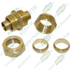 INF.11.CUC18 Фитинг (штуцер) прямой; трубка ф18/ф18мм (гайка) разборный Startec