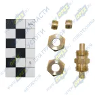 INF.11.CUC08 Фитинг (штуцер) прямой; трубка ф8/ф8мм (гайка) разборный Startec