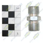 INF.11.M18M18 Фитинг (штуцер) прямой; Рнаруж=М18х1,5/М18х1,5 К=19 L=38; L=30 К=22 Startec