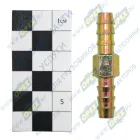 INF.11.10X8 Фитинг (соединитель) прямой; шлангов ф10/ф10мм; (сталь) елочка 6.5х9 Startec