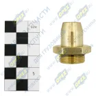 INF.11.2210 Фитинг (штуцер) прямой; Рнаруж=М22х1,5/ трубка ф10х1,0мм; (цанга) Startec