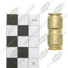 INF.11.MPUC08 Фитинг (штуцер) прямой; трубка ф8/ф8мм (цанга) BPW (1970-2020), MAN Bus (1970-2020), UNIVERSAL (1970-2020), MB Actros MP4 (2011-2020); латунь многоразовый Startec