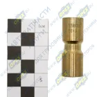 INF.21.08 Фитинг (штуцер) прямой; трубка ф8/ф8мм (цанга) BPW (1970-2020), MAN Bus (1970-2020), UNIVERSAL (1970-2020), MB Actros MP4 (2011-2020); латунь одноразовый Startec