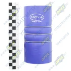 4308-1170245 Шланг (патрубок) ф75х85 L=165 гофр интеркуллера Камаз-4308,Кавз (дв.Cummins) силикон; (с кольцами) Technik