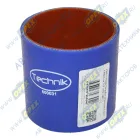 4308-1170249 Шланг (патрубок) ф75х85 L=70 турбокомпрессора без буртов ТКР-9 ЯМЗ MAN Bus (1970-2020); силикон Technik